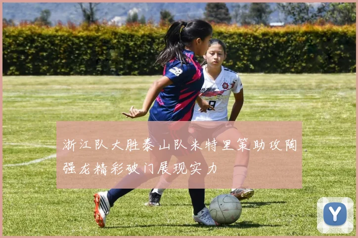 浙江队大胜泰山队米特里策助攻陶强龙精彩破门展现实力